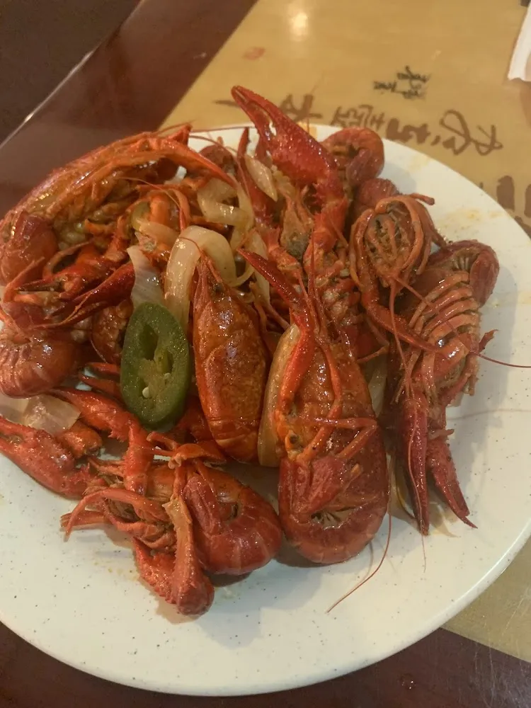 Steamed Crawfish not Cajun