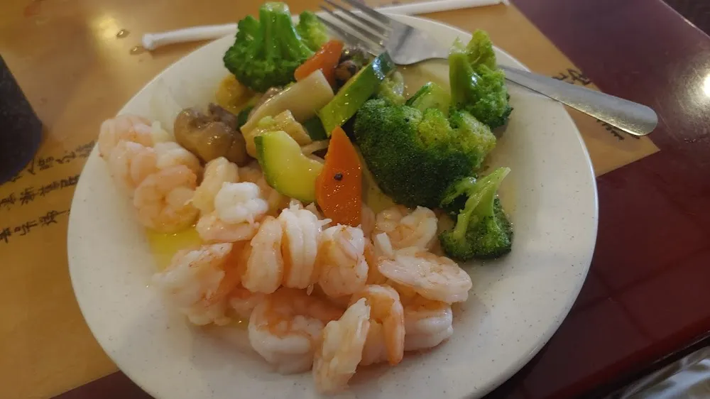 Steamed Shrimp Broccoli